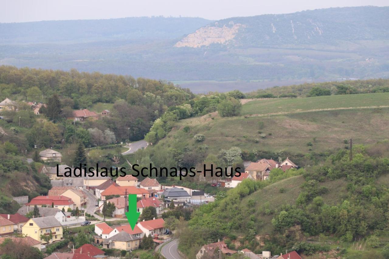 Ladislaus Schnaps-Haus Falusi Vendeghaz Csolnok Buitenkant foto