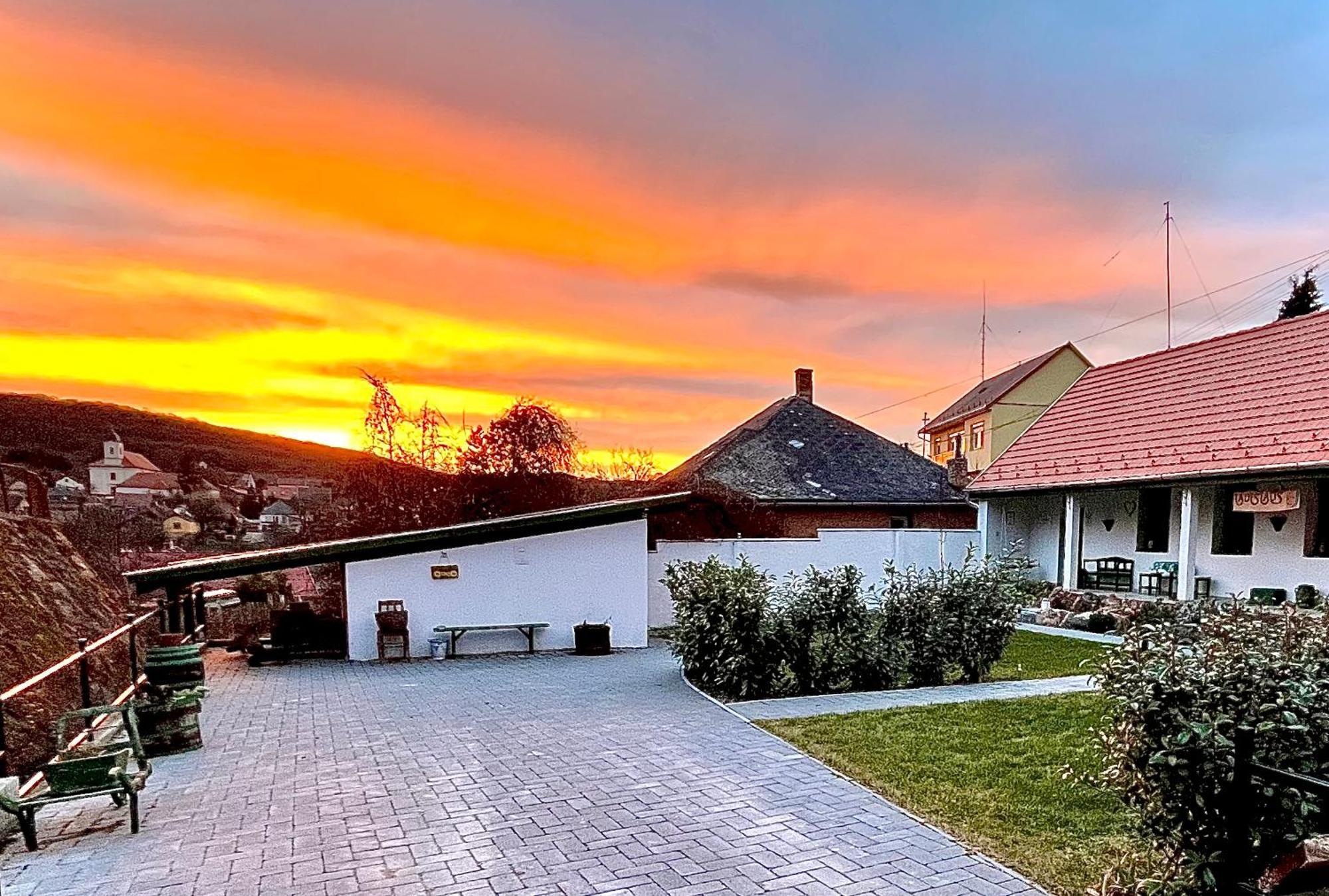Ladislaus Schnaps-Haus Falusi Vendeghaz Csolnok Buitenkant foto